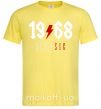 Мужская футболка 1968 Classic Лимонный фото