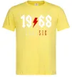 Мужская футболка 1968 Classic Лимонный фото