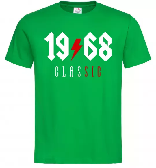 Мужская футболка 1968 Classic Зеленый фото