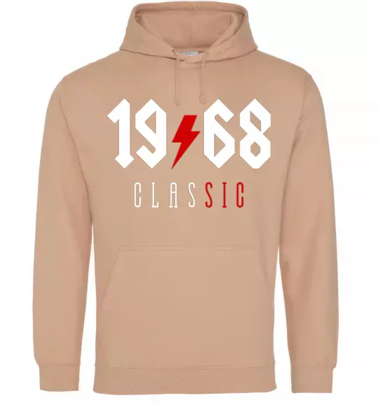 Чоловіча толстовка (худі) 1968 Classic Пісочний фото