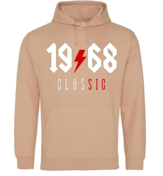 Женская толстовка (худи) 1968 Classic Песочный фото