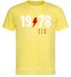 Мужская футболка 1978 Classic Лимонный фото