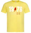 Мужская футболка 1978 Classic Лимонный фото
