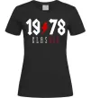 Женская футболка 1978 Classic Черный фото