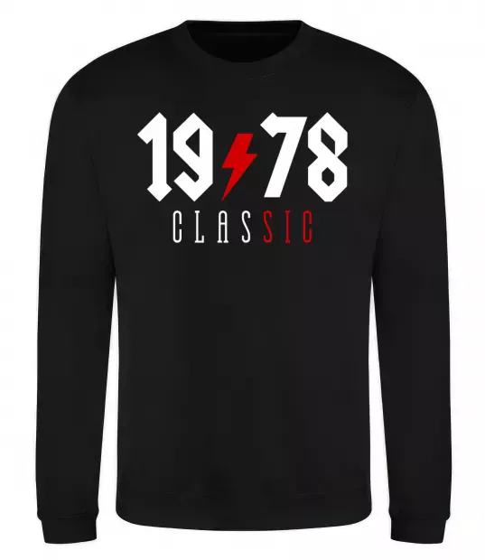 Світшот 1978 Classic Чорний фото