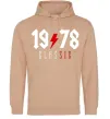 Мужская толстовка (худи) 1978 Classic Песочный фото