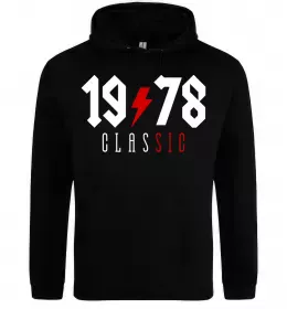 Женская толстовка (худи) №40 original since Черный фото