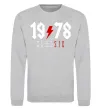 Світшот 1978 Classic Сірий меланж фото