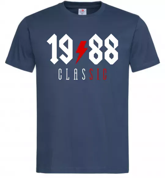 Мужская футболка 1988 Classic Темно-синий фото
