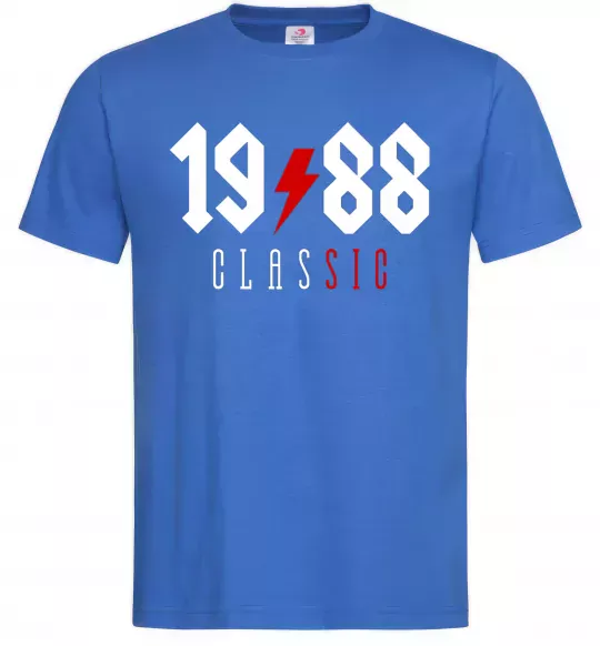 Мужская футболка 1988 Classic Ярко-синий фото