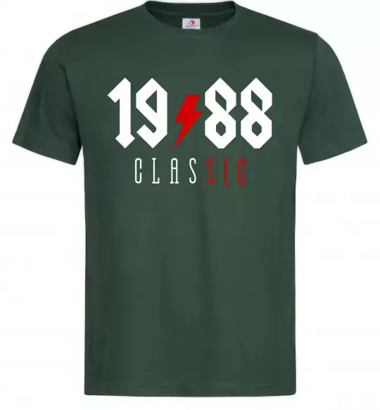 Мужская футболка 1988 Classic Темно-зеленый фото