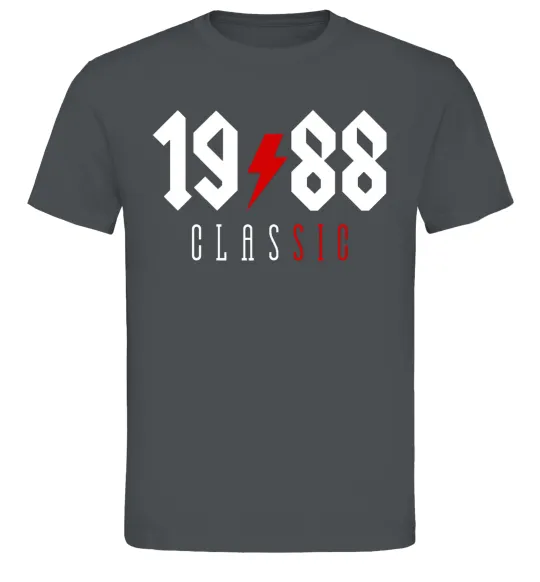 Мужская футболка 1988 Classic Графит фото