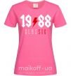 Женская футболка 1988 Classic Ярко-розовый фото