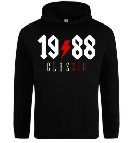 Мужская толстовка (худи) 1988 Classic Черный фото