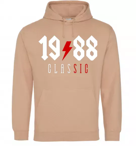 Мужская толстовка (худи) 1988 Classic Песочный фото