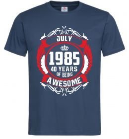 Чоловіча футболка July 1985 40 years of being Awesome