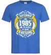Мужская футболка September 1985 40 years of being Awesome Ярко-синий фото