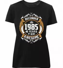 Женская премиум футболка Життя починається в 40 Белый фото