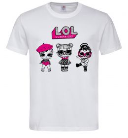 Мужская футболка Lol surprise три ляльки Мужская футболка Lol surprise три ляльки