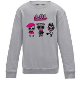 Детский Свитшот Lol surprise три ляльки Детский Свитшот Lol surprise три ляльки