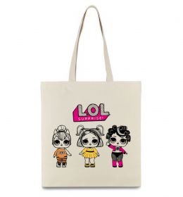 Еко-сумка Lol в бігудях