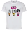 Мужская футболка Lol в бігудях Белый фото