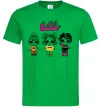 Мужская футболка Lol в бігудях Зеленый фото