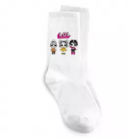 Носки LOL Surprise Лялька в жилеті Белый фото