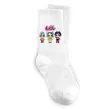Носки Lol в бігудях Белый фото