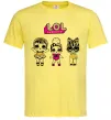 Мужская футболка Lol окуляри сердечки Лимонный фото