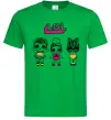 Мужская футболка Lol окуляри сердечки Зеленый фото