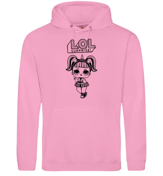 Женская толстовка (худи) Lol surprise одноріг Розовый фото