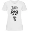 Жіноча футболка Lol surprise одноріг Білий фото
