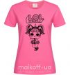 Женская футболка Lol surprise единорог Ярко-розовый фото