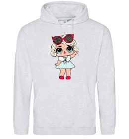 Женская толстовка (худи) LOL Surprise Лялька в хутряній накидці