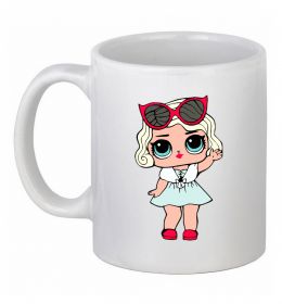 Чашка керамічна LOL Surprise Лялька в хутряній накидці