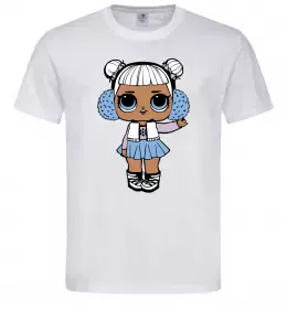 Мужская футболка LOL Surprise Лялька в жилеті Белый фото