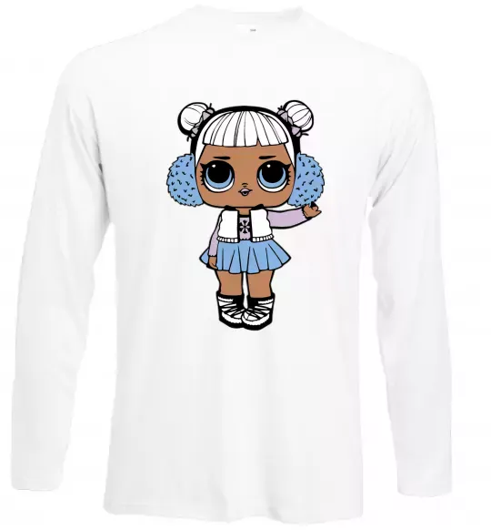 Лонгслів LOL Surprise Лялька в жилеті Білий фото