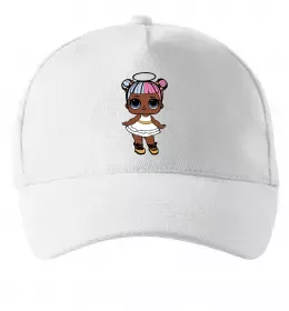 Кепка Lol в бігудях Белый фото