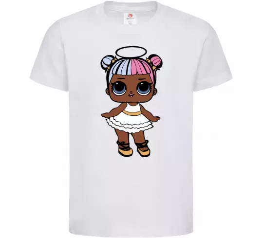 Дитяча футболка LOL Surprise Лялька з німбом Білий фото