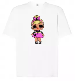 Футболка Оверсайз Lol swag Белый фото