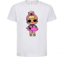 Дитяча футболка LOL Surprise Лялька з пуделем кольорова