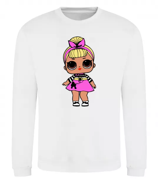 Свитшот LOL Surprise Лялька з пуделем кольорова Белый фото