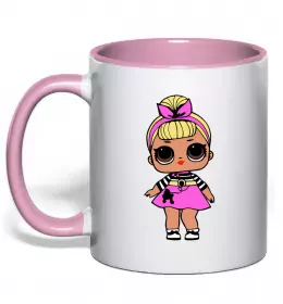 Чашка з кольоровою ручкою