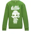Детский Свитшот Lol surprise русалонька Лаймовый фото