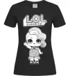 Жіноча футболка Lol surprise русалонька Чорний фото