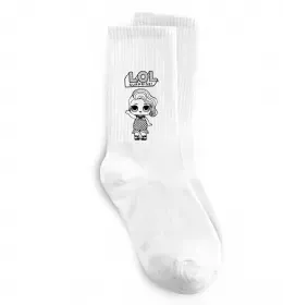 Носки LOL Surprise Лялька в жилеті Белый фото