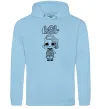 Чоловіча толстовка (худі) Lol surprise русалонька Блакитний Чоловіча толстовка (худі) Lol surprise русалонька Блакитний фото