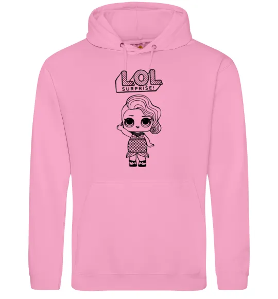 Жіноча толстовка (худі) Lol surprise русалонька Рожевий фото