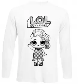 Лонгслив Lol surprise русалонька Белый фото